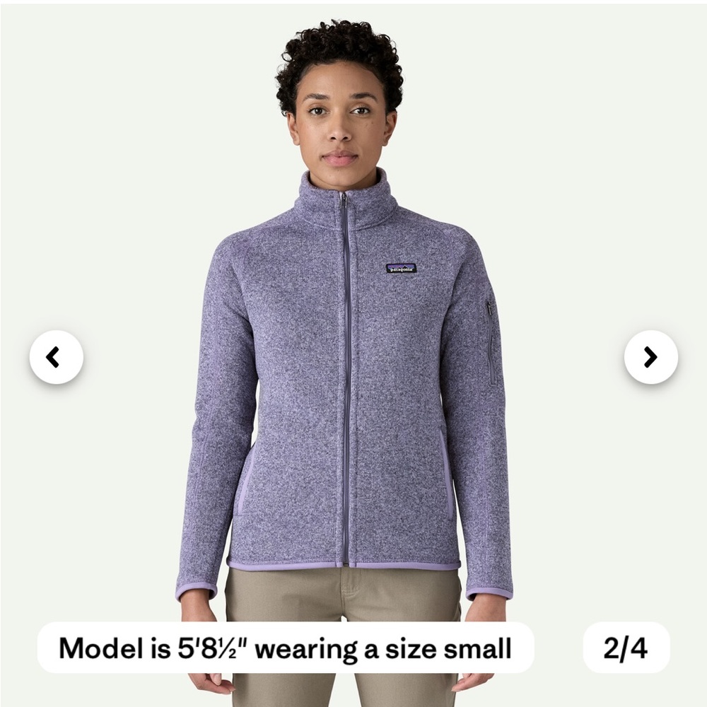 Patagonia Women's Better Sweater Fleece Jacket - L